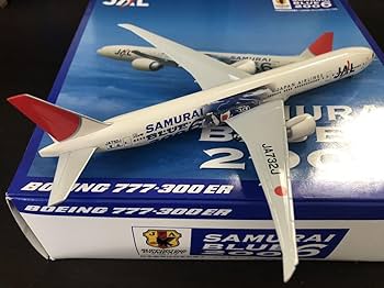 1/400 B-777 JAL SAMURAI BLUE 希少な懸賞品 1/400 B-777 JAL SAMURAI BLUE 希少な懸賞品 1/400 B777-300ER JAL